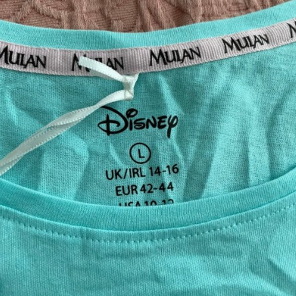 Disney Mulan Pajama wit Short Sleeve Top and Pajama Pant - Picture 4 of 8